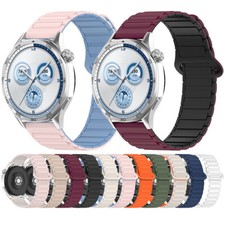 For Huawei Watch GT5 Pro 46MM 22MM I-beam Magnetic Watch Strap