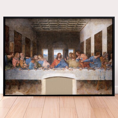Leonardo da Vincis Das letzte Abendmahl Druck Poster