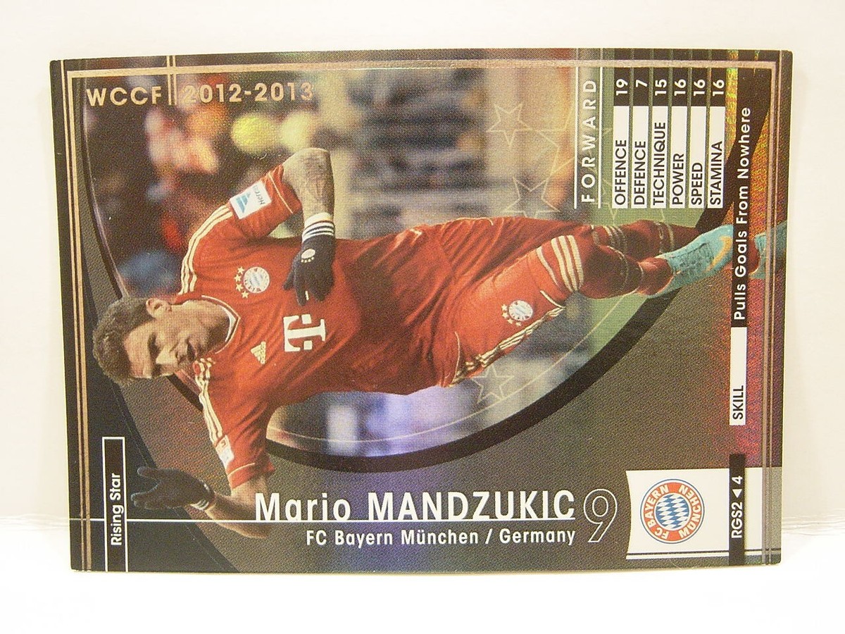 Panini WCCF 2012-13 RGS Mario Mandzukic 1986 Croatia No.9 FC