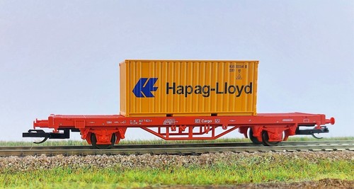 TT Start-Containertragwagen Lgs DB AG beladen Ep.VI Tillig 17480 | Zustand: Neu