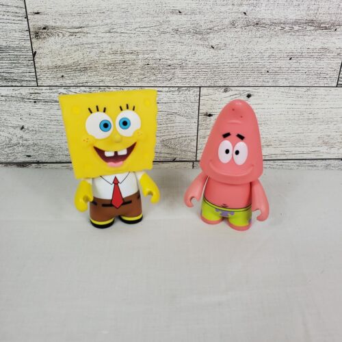 Kidrobot Nickelodeon 90's Mini Series SpongeBob & Patrick Star mystery mini 3" - Picture 2 of 16