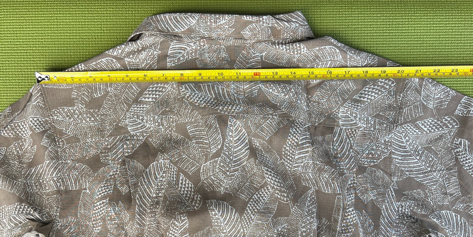 Columbia Men's Lakeside Trail SS Shirt Delta Rad Palms Print Size Large NWT thumbnail 9