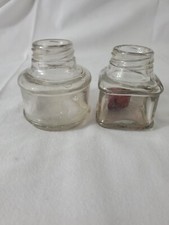 Lot of 2  Vintage Ink Bottles - Free Shipping