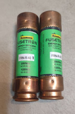Lot of 2 PCS Fusetron FRN-R-60 Dual-Element Time-Delay Fuse 60AMP 250V RK5