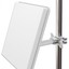 Megasat-Flachantenne-High-Gain-4-Quad-Sat-Spiegel-Antenne-4-Teilnehmer-H50D4 Indexbild 2