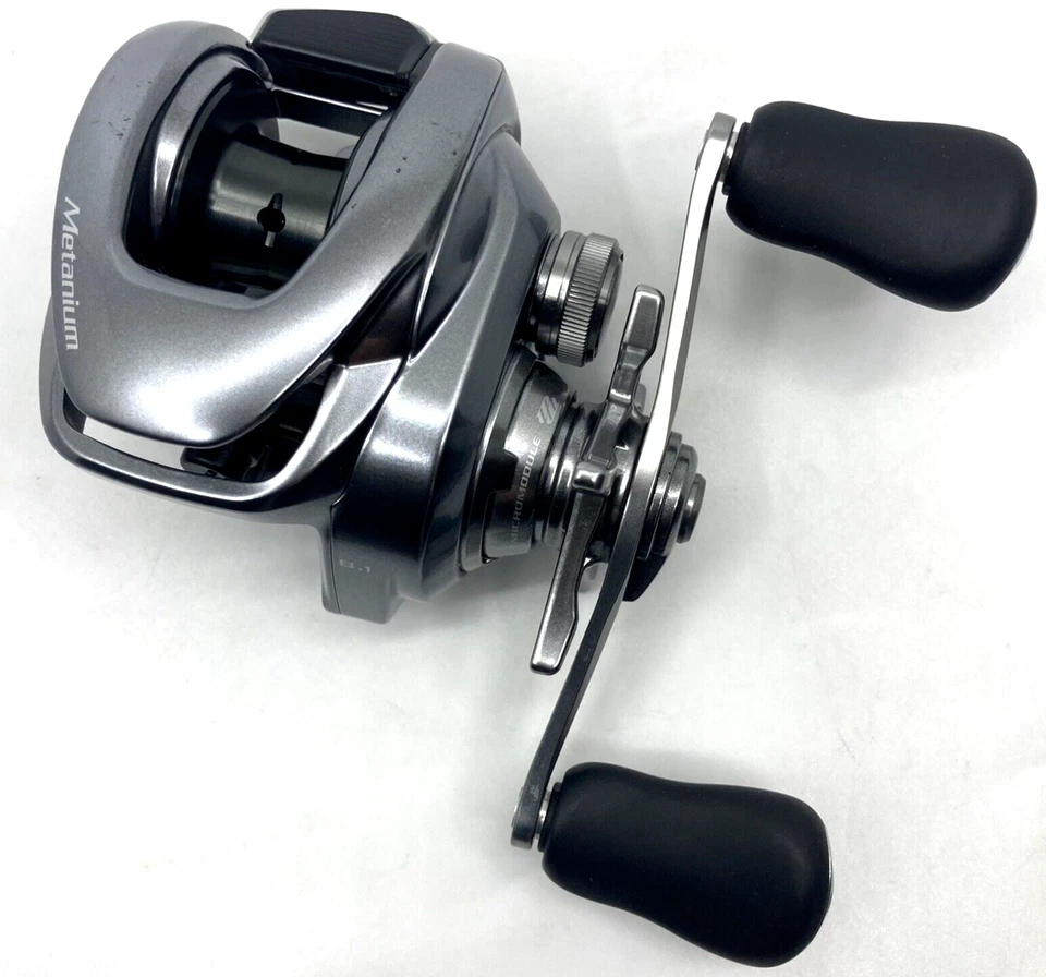 Carrete de baitcasting manual izquierdo Shimano 22 Metanium SHALLOW EDITION X... - Imagen 2 de 4
