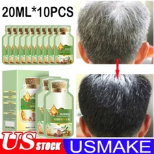 Natural Plant Hair Dye"New_Botanical Bubble Hair Dye 20ml -Shampoo~Black ✨2024