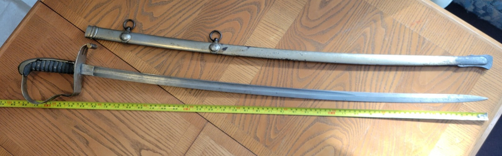 19th century German Officer's Etched Sword