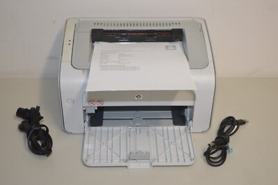 HP LaserJet P1005 Workgroup Monochrome Laser Printer W/ Toner #W6073