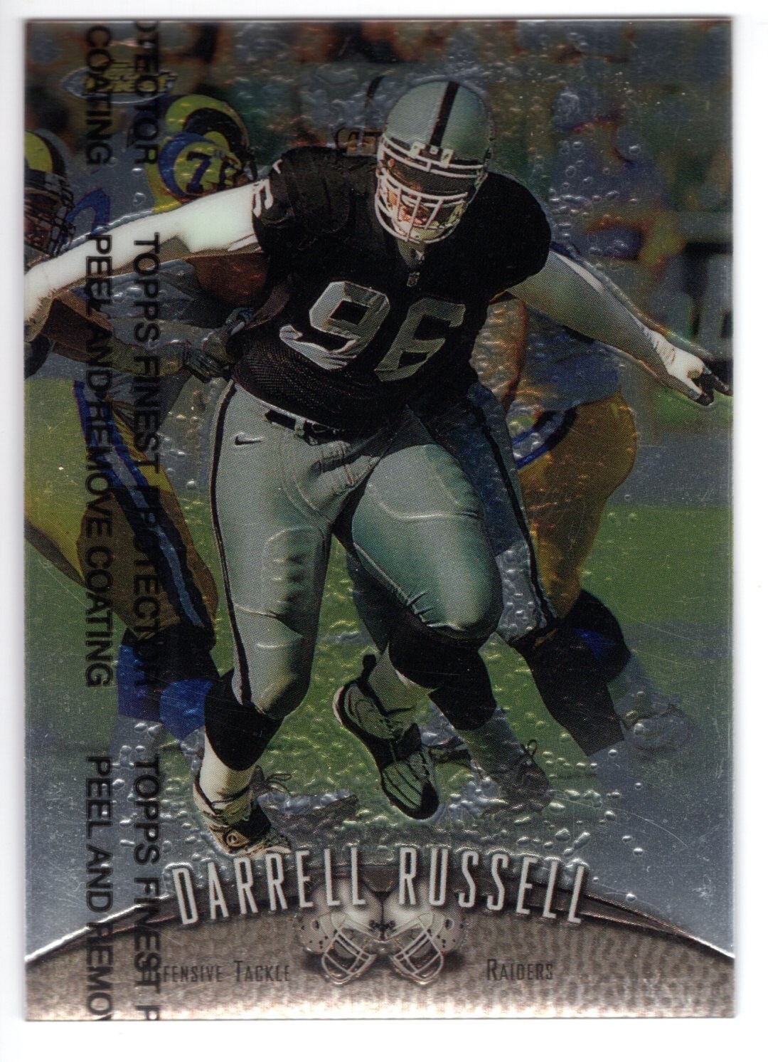 1998 TOPPS FINEST DARRELL RUSSELL CARD #106 **NM-MT** OAKLAND RAIDERS