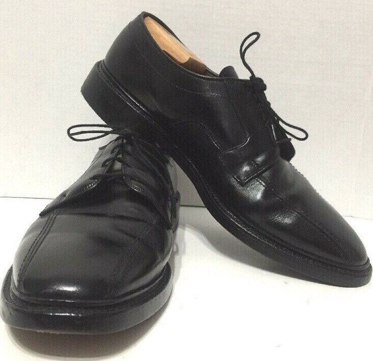 Allen Edmonds Hillcrest Black Leather‎ Bicycle Toe Derby Oxford Dress Shoe 11.5 Allen Edmonds Hillcrest Black Leather Bicycle Toe Derby  main image 2
