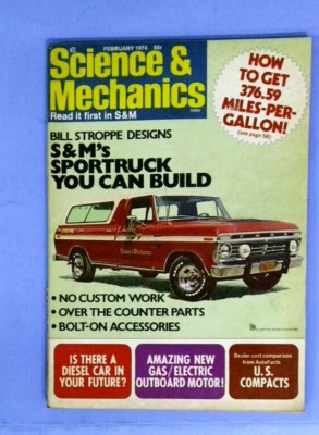 Science and mechanics February ohh 74 how to get 376.59 miles per gallon