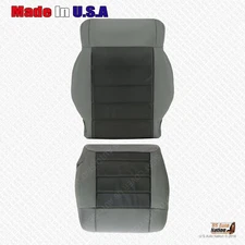 2009 2010 For Jeep Wrangler Sport Unlimited Driver Bottom & Top Cloth Cover Gray