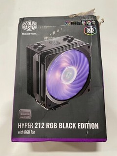 Cooler Master Hyper 212 RGB Black Edition CPU Air Cooler con SF120R 120mm