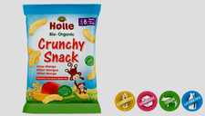 3 Packs Holle Organic Crunchy Snack Millet Mango from the 8th months New