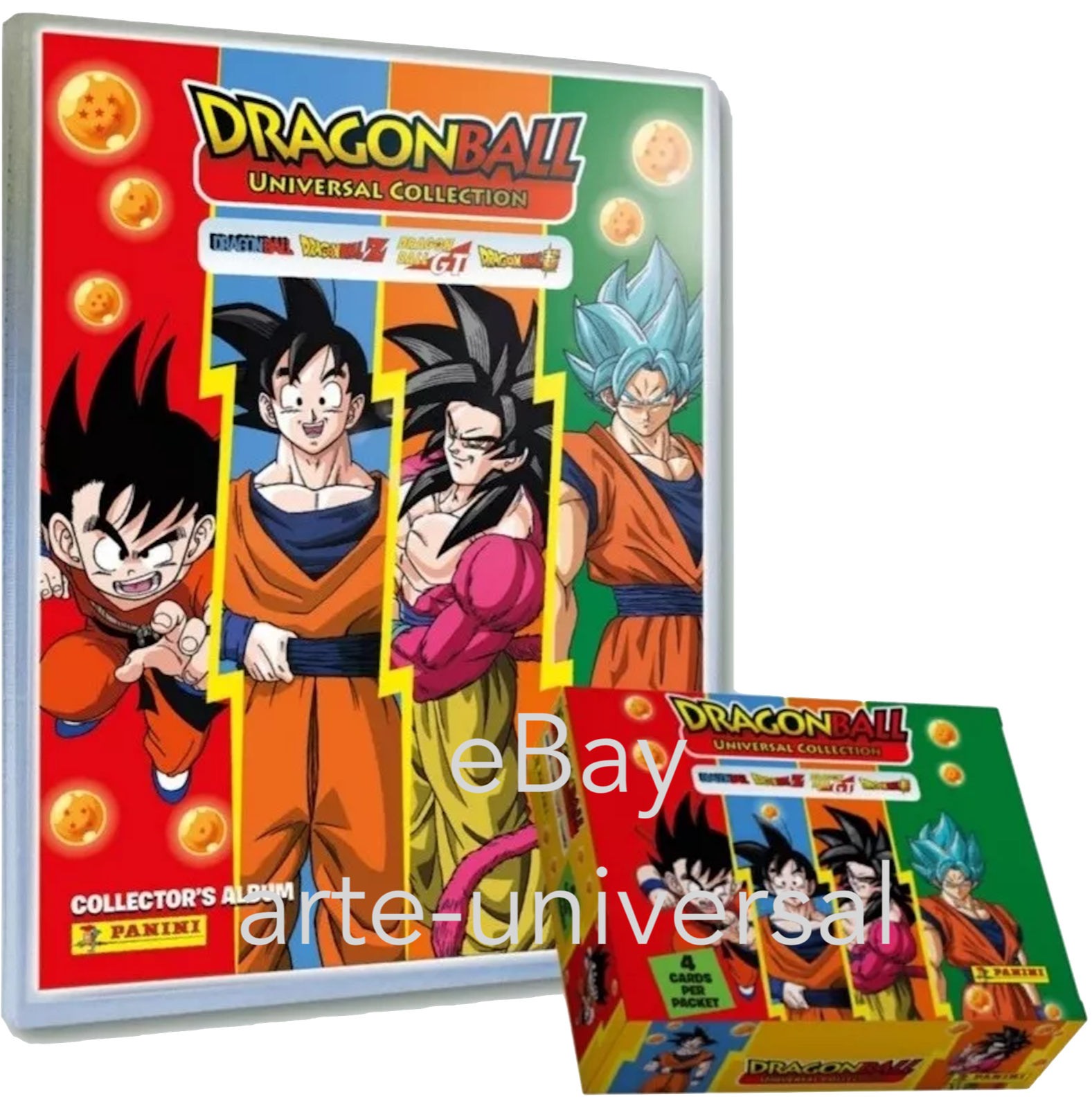 Dragonball The Dragon Legend - Panini Stickers collector book (2000)