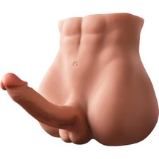 Y-not Male Torso 3d Sex Doll Chiseled Body Realistic Love With Large Dildo  Penis for sale online