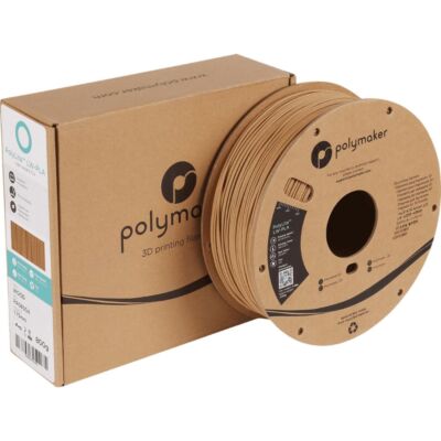 LW PLA Polymaker Polylite Filament Wood Brown 1,75mm 800g 3D Druck