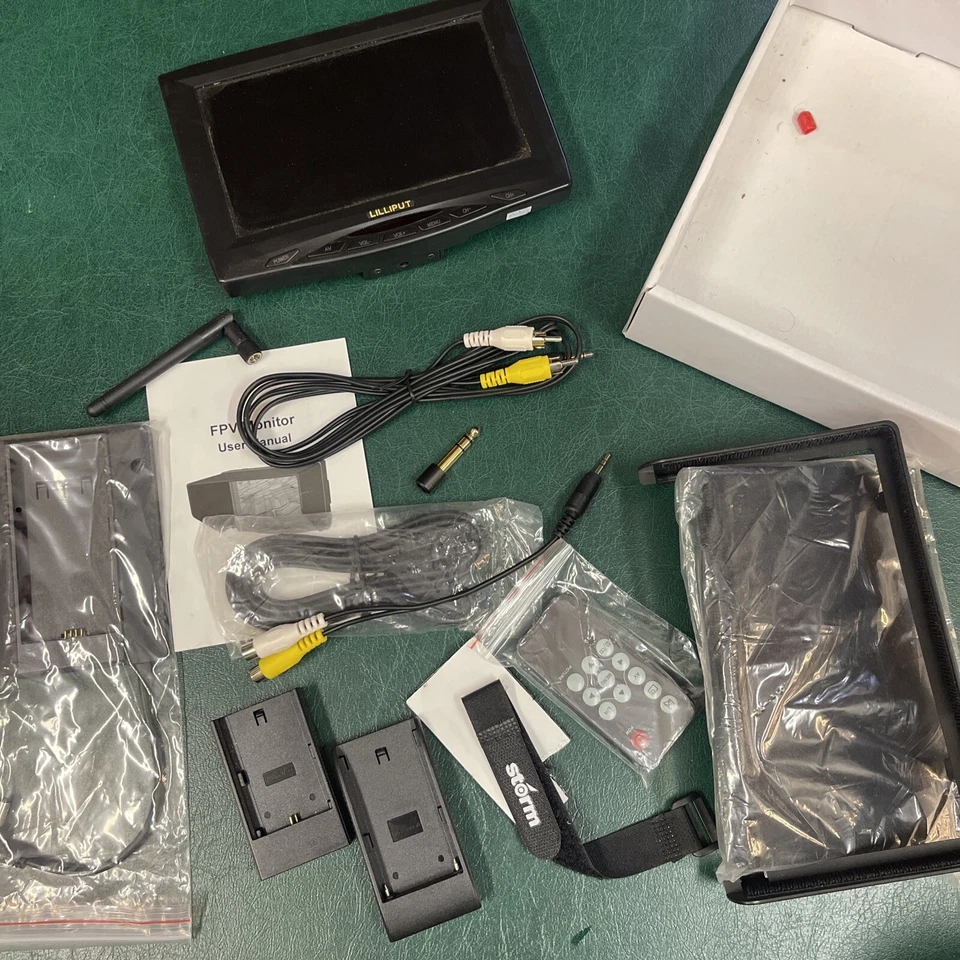 Lilliput 7" 329/W Monitor for FatShark 5.8GHz FPV Aerial Flying Wireless Camera - Image 3 of 3