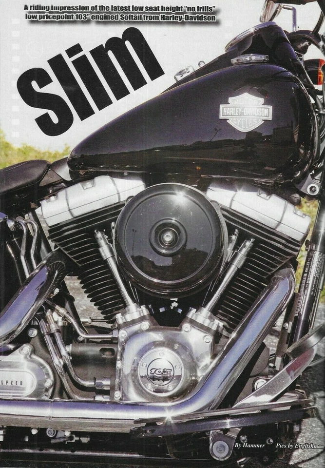 Horse Motorcycle Magazine Copper XL Triumph Scrambler Slim Softail Engine 2012 - Image 3 of 4