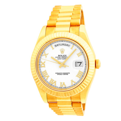 スカーフ ロレックス...♪*゜ Rolex Day-Date 218238 Gold President Bracelet with Gold