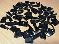 LEGO Großes Konvolut Space Bauteile Raumschiff schwarz / Sammlung Creator City