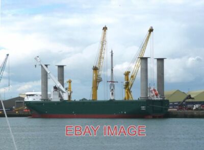 FOTO E SCHIFF 1 ROTORSCHIFF IM DUBLINER HAFEN DIES IST DER GRÖSSTE FLETTNER DER WELT O
