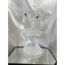 1987 Swarovski Crystal First Annual SCS Lovebirds Togetherness RETIRED
