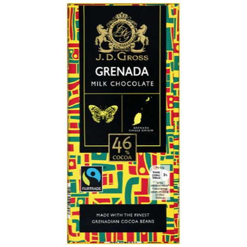Milk Dark Chocolate Finest cocoa beans 125g Fairtrade Organic Vegan