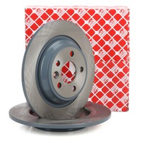 febi Bremsscheiben Ø 302Mm FüR Ford Focus 4 Kuga 3 Volvo S60 S80 V60 V70 Hinten