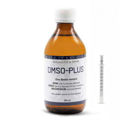 DMSO 250ml mit MSM + Magnesium 99,9% Reinheit