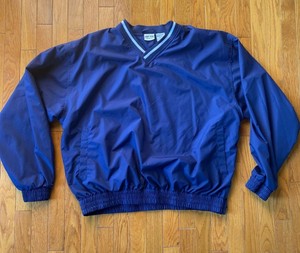 blank pullover windbreaker