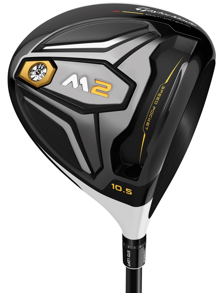 Left Handed TaylorMade Golf Club M2 9.5* Driver Regular Graphite 