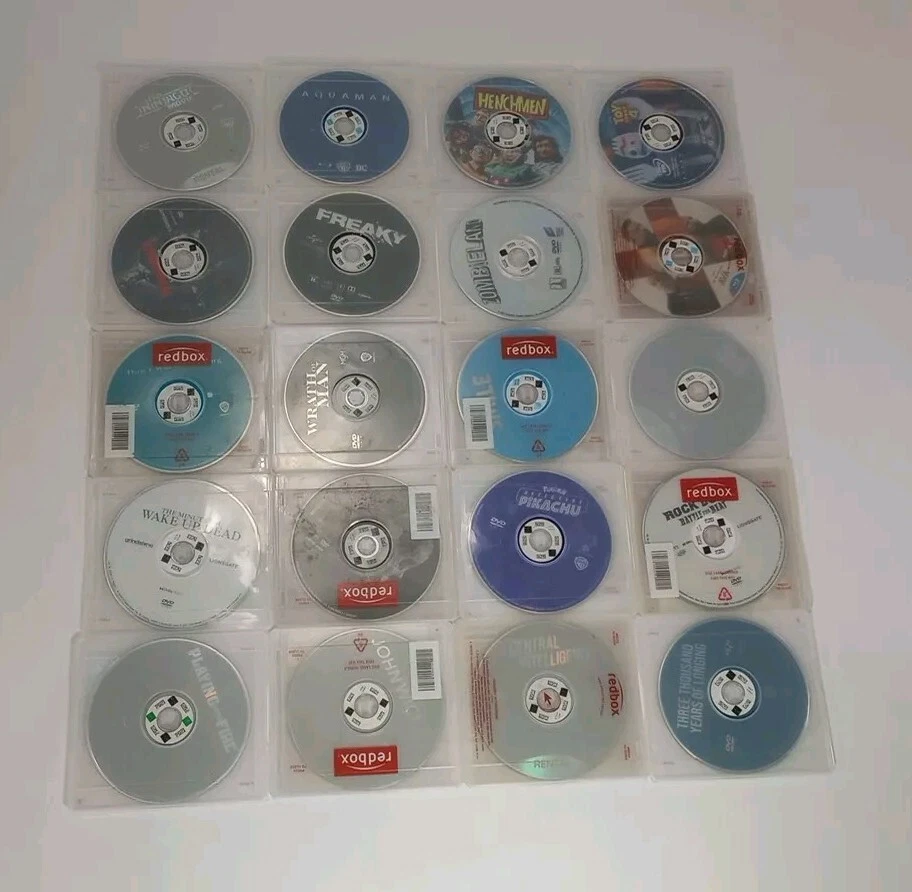 Redbox Random Mixed DVD/Blu-Ray Movie Lot of 200 W/ Cases - No Duplicates - Image 3 of 4