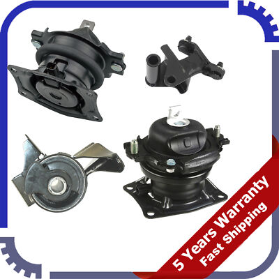 For Honda Pilot 3.5L FWD 2006-2008 Set 4PCS Engine Motor & Automatic Trans Mount