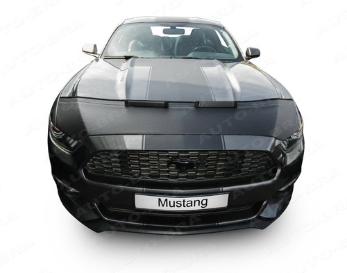 Sujetador Bonnet para Ford Mustang año 2014 - 2017 protección contra impactos de piedras capó tuning - Imagen 2 de 4