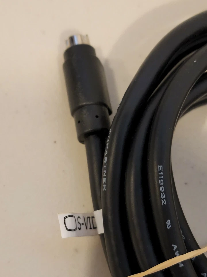 E119932 AWM 2919 80c 30V LOW VOLTAGE COMPUTER CABLE COPARTNER Black - Image 3 of 4