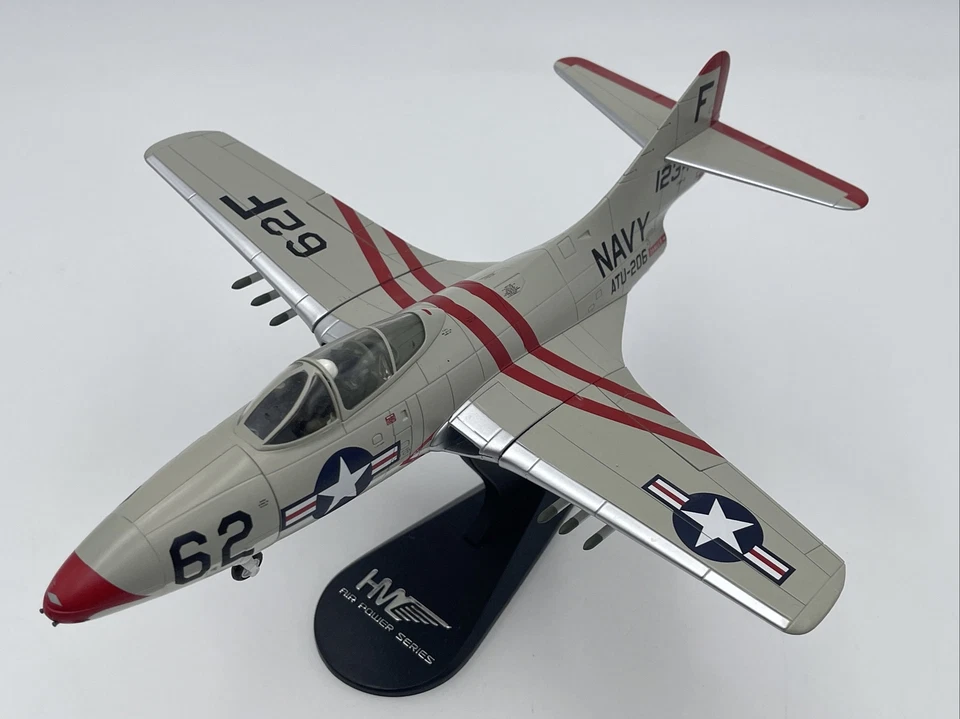 Hobby Master HA7203 Grumman F9F-2 Panther ATU-206 NAS Pensacola Used Please Read - Image 2 of 4