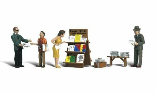 Remorque Miniature 'Grillin & Chillin' Woodland Scenics - Échelle HO - Construite Et Prête à Peindre