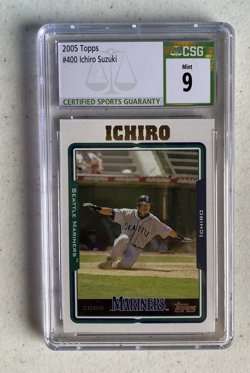 MLB イチロー 2005 カード 2005 Topps Finest Ichiro Suzuki Gold Refractor SP/49