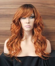 SALE  -  Coole Kollektion - Topaktuelle lange Starlet Perücke mit dunklem Ansatz