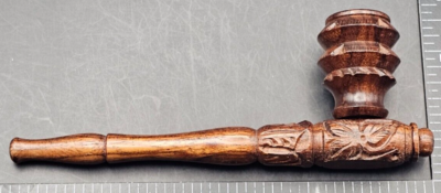 #ad #ad 6” Rosewood Hand Smoking Pipe with Carb Quality Wood HANDMADE w Screens $12.99