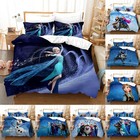 3D Cartoon Anime Series Digital Printing Bed Cover Pillowcase Bedding
