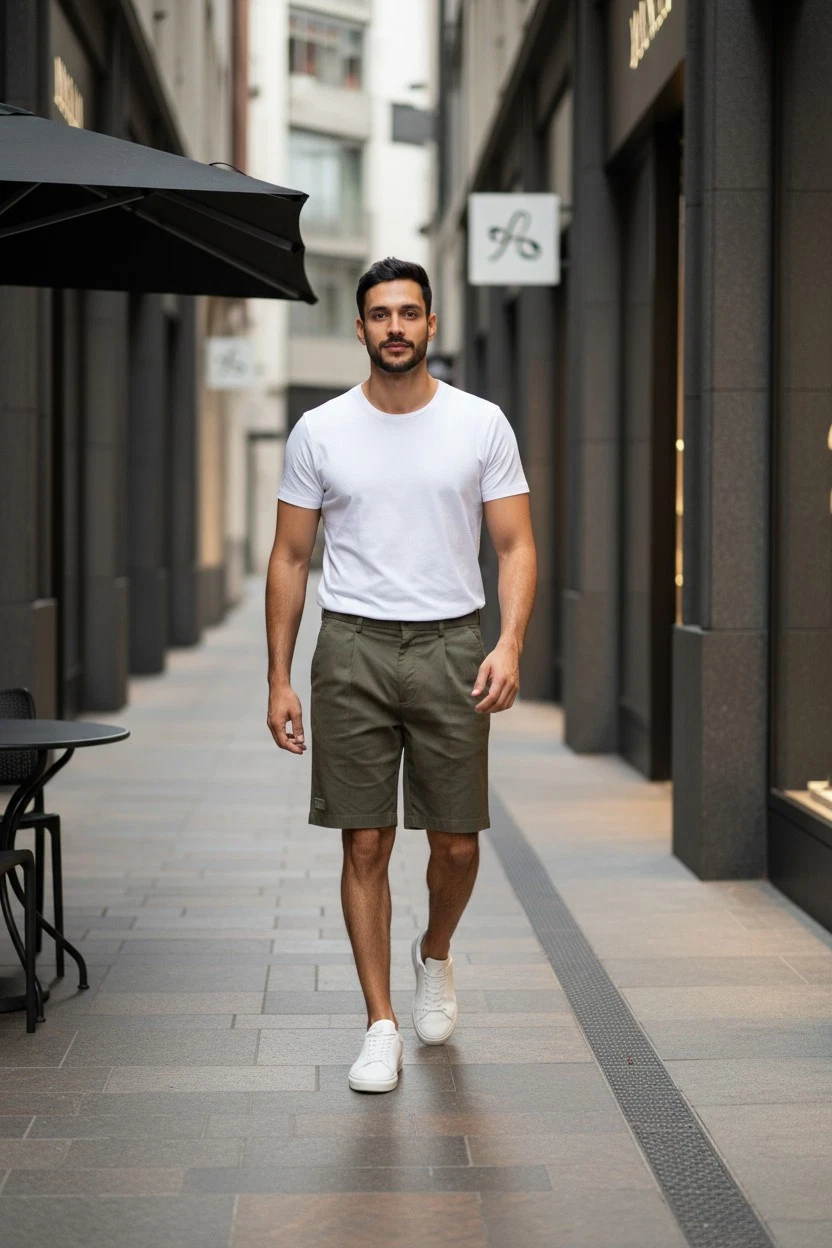 Valentino — Valentino Men's SZ 52/36/XL Nylon Bermuda Shorts W/VLTN Tag NWOT Made in Italy