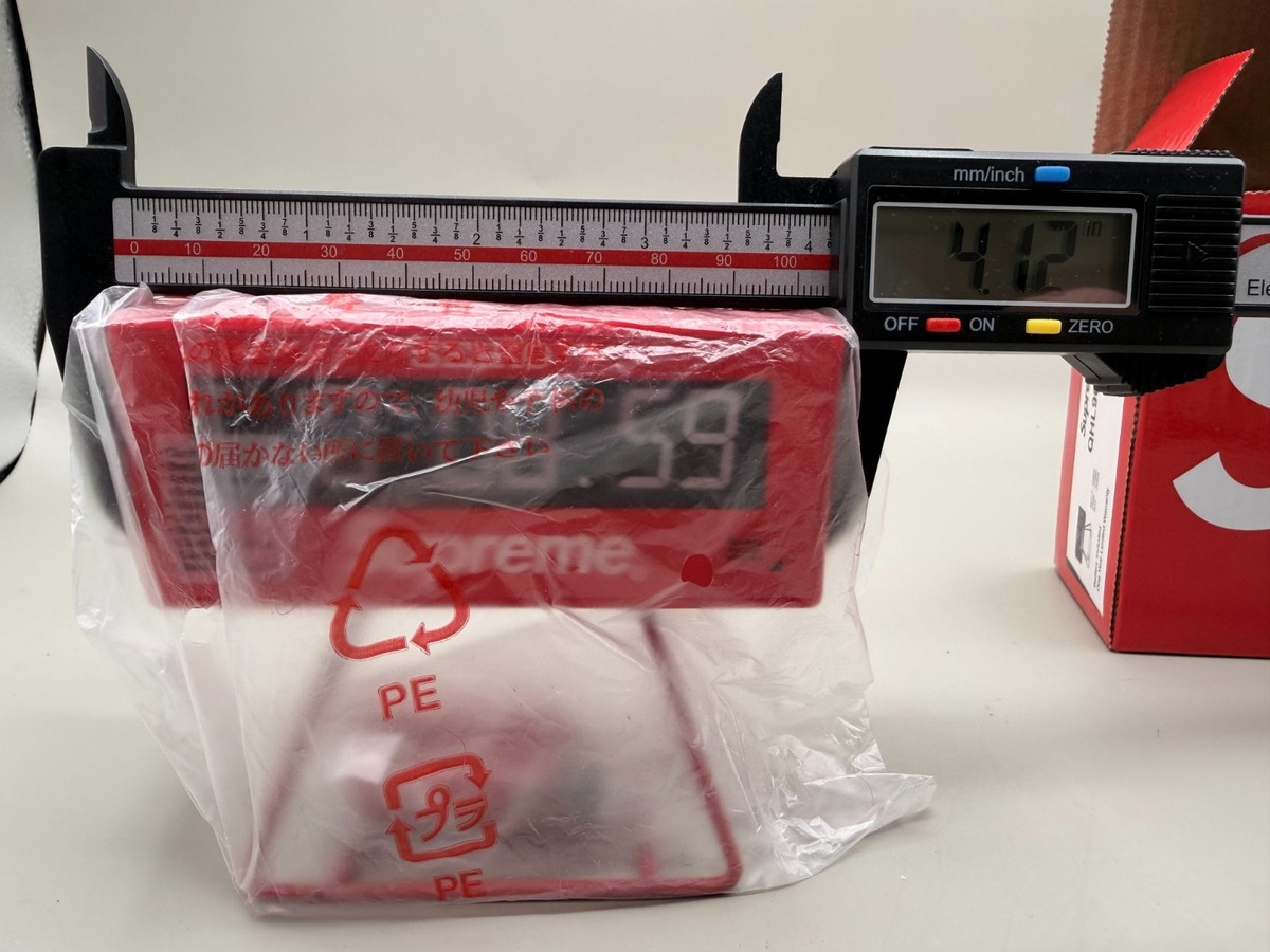 Seiko Supreme Red Marathon Clock -NEW IN BOX- USA TOP SELLER | eBay