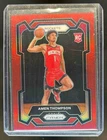 2023-24 Panini Prizm Amen Thompson RC Prizm Red Rookie #268/299 Rockets
