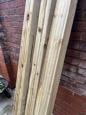 3x 10 packs or feather board wood for garden fences panelling 1.8m length