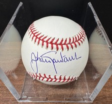 Johan Santana Signed Autographed Rawlings OML Baseball JSA *858