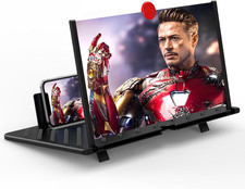 20 Inch Screen Magnifier for Cell Phones, 3D Mobile Phone Screen Enlarger