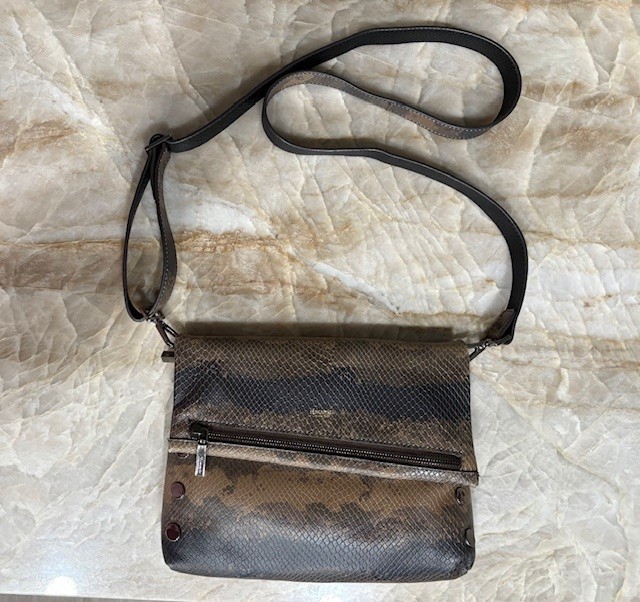 HAMMITT VIP Java Snake Medium Crossbody Clutch Ba… - image 2